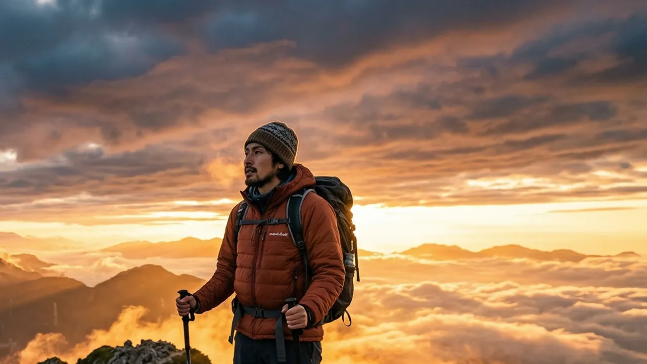 大山 霧 登山 内省